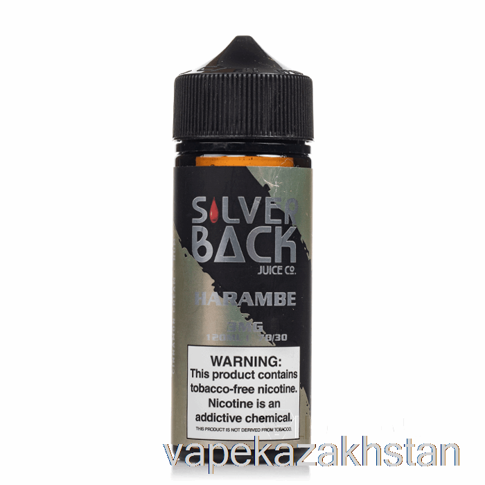 Vape Disposable Harambe - Silverback Juice Co. - 120mL 0mg